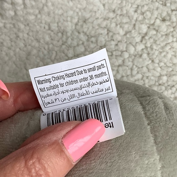 NANCO Elephant Plush Stuffed Animal Toy Embroidered Eyes, Nose and Mouth - Picture 10 of 12